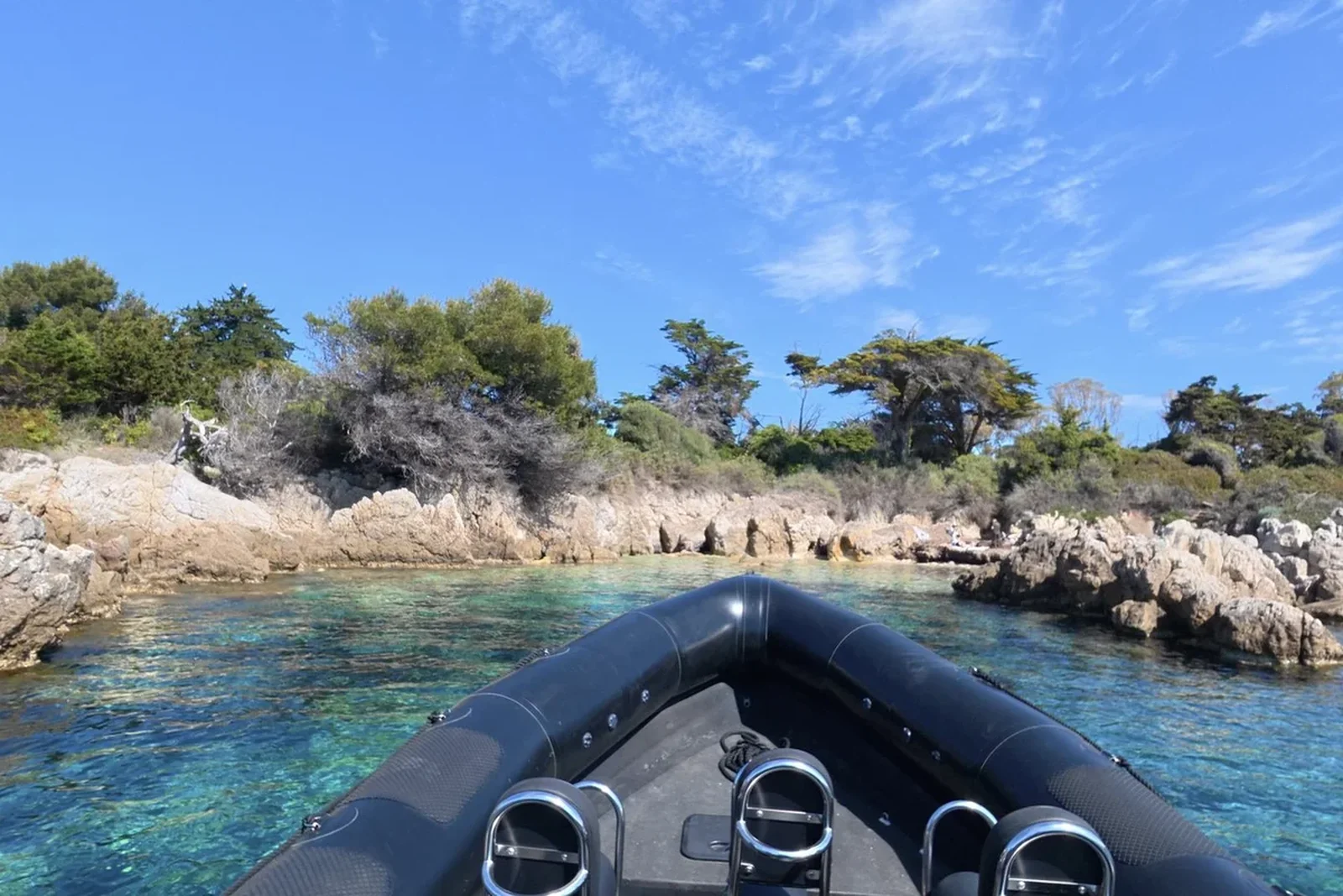 Cote rocheuse du Cap d'Antibes